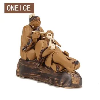 

Yixing Tea Play Tea Pet Play Gold Toad Decoration Clay Teapet Accessories