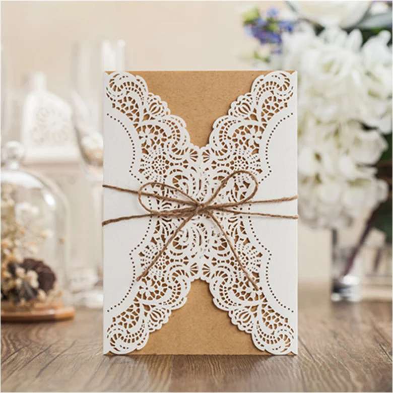 Vintage-Laser-Cut-Wedding-Birthday-Party-Baby-Shower-Invitations-White-Card-Insert-Card-Envelope-free-Customized