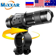 ZK30 Dropshipping LED Bicycle Light Cycling 3500 Lumens Flashlight 3 Modes Q5 LED Bike lights Lamp
