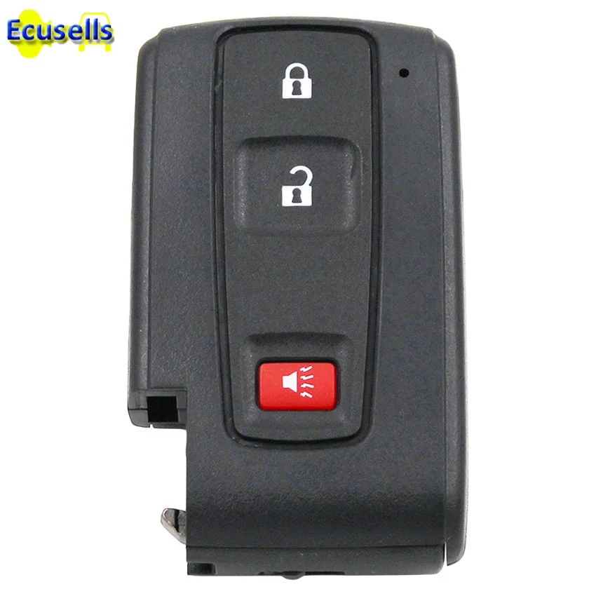 Для TOYOTA PRIUS 2004 2009 умный ключ дистанционный брелок корпус ключа 2 + 1 кнопки|buttons