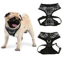 Estilo clásico arnés de malla suave para perros cachorro cómodo chaleco acolchado sin arnés(China)