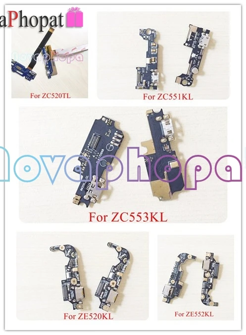 Per Asus Zenfone 3 Laser 3S Max Zc520Tl Ze520Kl Ze552Kl Zc551Kl Zc553Kl Zc521Tl Dock Di Ricarica Usb Charger Porta Mic Cavo Della Flessione