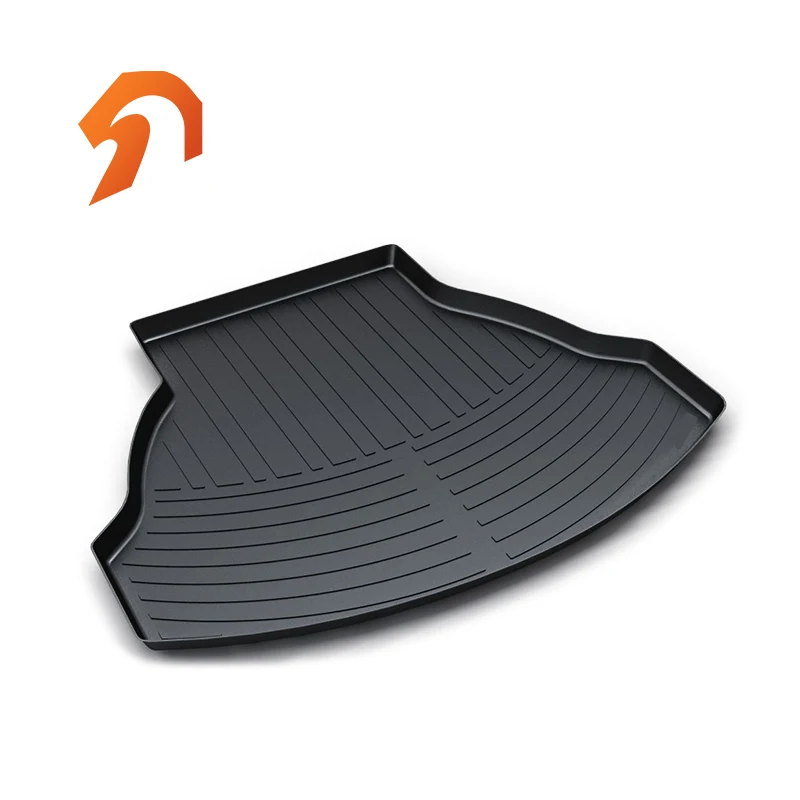 Rubber Rear Trunk Cover Cargo Liner Trunk Tray Floor Mats For Honda