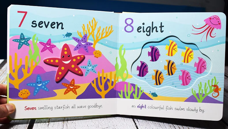 2 Books/Set Touch And Feel Counting and Colors Book English Educational Picture Books Children Reading Book 2 Books/Set Touch And Feel Counting and Colors Book English Educational Picture Books Children Reading Book