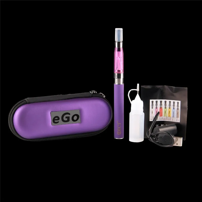 ECT eGo CE4 чехол на молнии для электронной сигареты eGo Kit 650mah 900mah 1100mah 1300mAh батарея ego t CE4 атомайзер 1,6 ml электронная сигарета