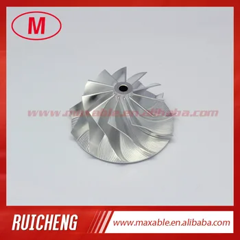 

K04 43.03/56.08mm 5306-123-2007 11+0 blades performance Billet/milling compressor wheel for 5304-970-0054/0035/0043/0045/0051