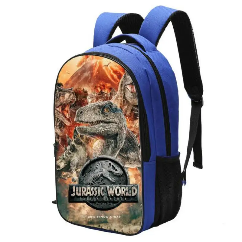 

3D Cartoon Jurassic World Dinosaur Backpack School Bags for Teenagers Boy Girl Travel Bag Children Bagpack Rucksack Kids Mochila