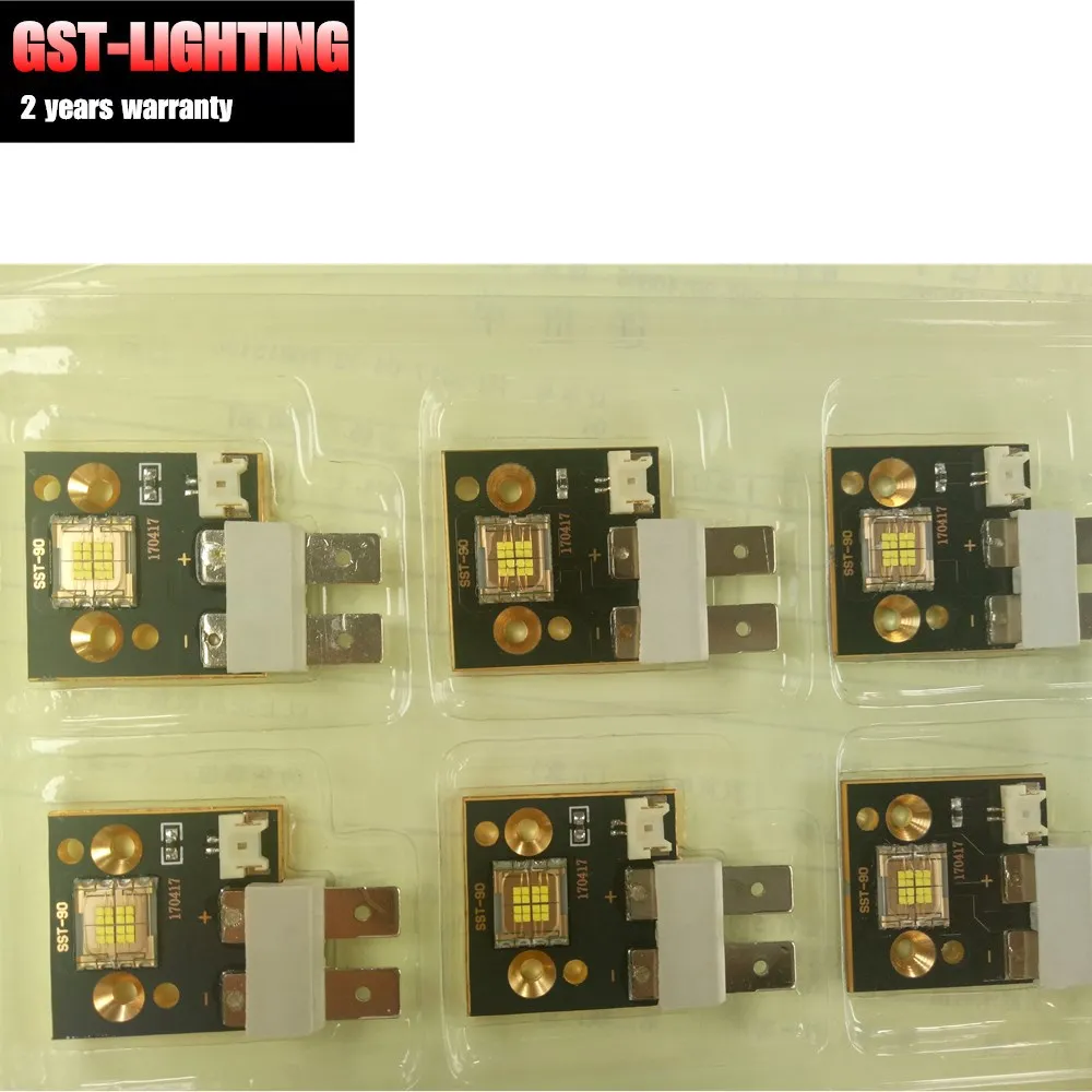  6 teile/los 90 watt LED Moving Head Licht DIY DLP Projektor Led-Module Quelle Fahrer SSD 90 CST-90
