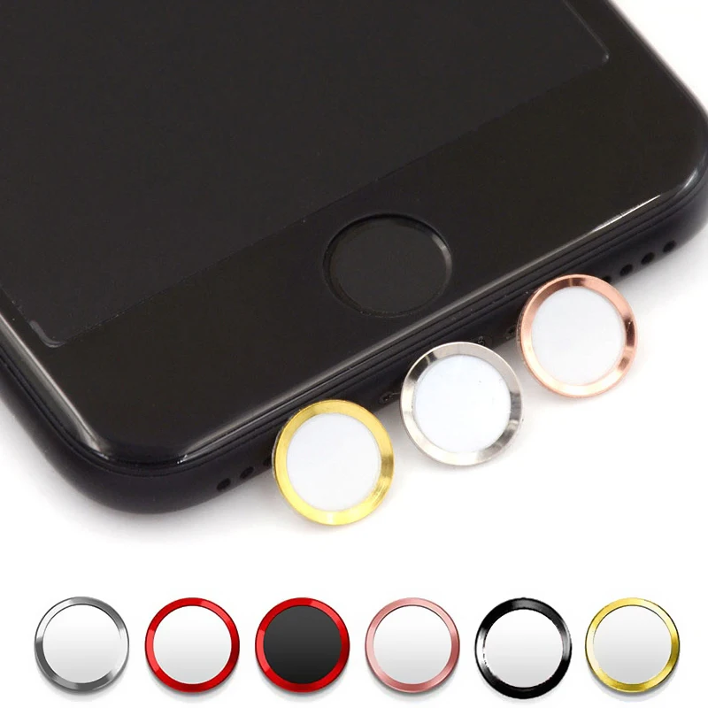 

Keycap For IPhone 5s 5 SE 4 6 6s 7 Plus Fingerprint Unlock Touch Key For IPad Pro Air 2 ID Home Button Sticker Protector Keypad