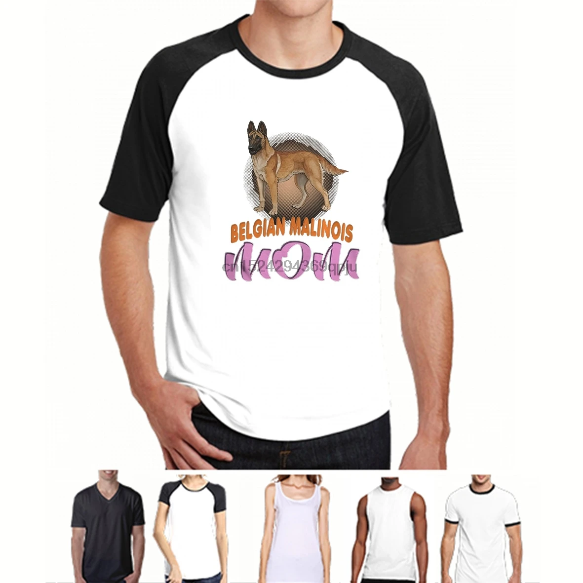 

Funny Men t shirt Women novelty tshirt SUPER COOL BELGIAN MALINOIS MOM cool T-Shirt