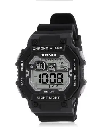 Мужские спортивные часы цифровые водонепроницаемые 100 м светодиодный светильник часы для плавания многофункциональные наружные наручные часы