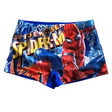 Плавки «Человек-паук» для мальчиков, купальный костюм, Шорты плавки с объемным рисунком милая детская одежда для купания детские плавки для мальчиков