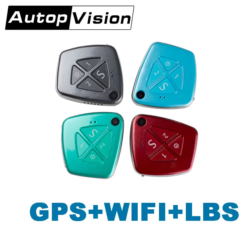 V42 10PCS/lot GPS LBS WIFI Tracker Real time tracking SOS alarm Camera