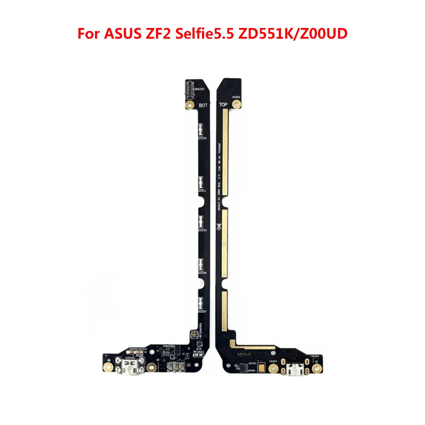 USB зарядка микрофон Микрофон плата гибкий кабель для Asus Zenfone2 ZD551KL мобильный