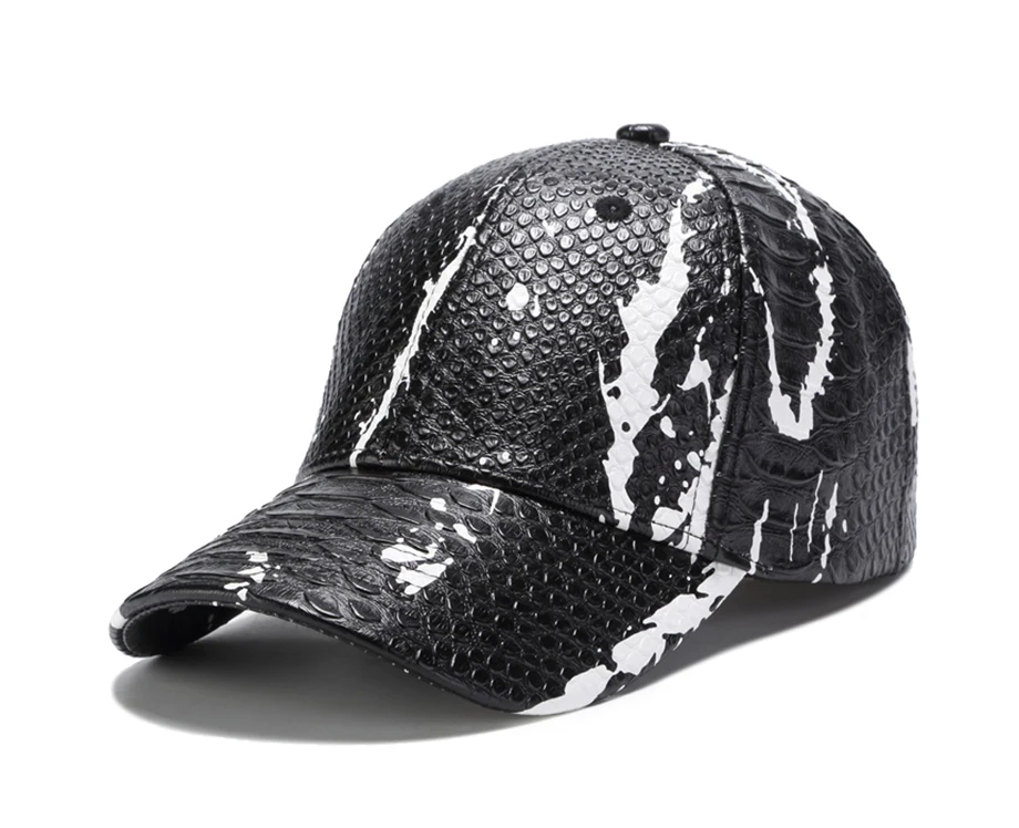 ADK Pu Leather Snapback For Male 2018 Fashion Baseball Caps 2018 New Leisure Caps For Men Women Brand Hat (1)