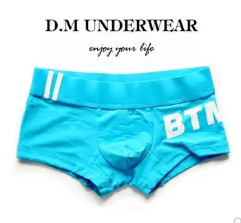 

2018 hot sale and new style fashion men's underwear men's boxer 5 color can choose