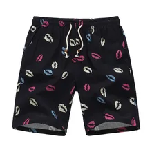 Пляжные шорты мужские модные с принтом сплайсинга мягкие мульти-комбинезоны с карманами модные брюки мужские шорты для плаванья короткие de bain homme