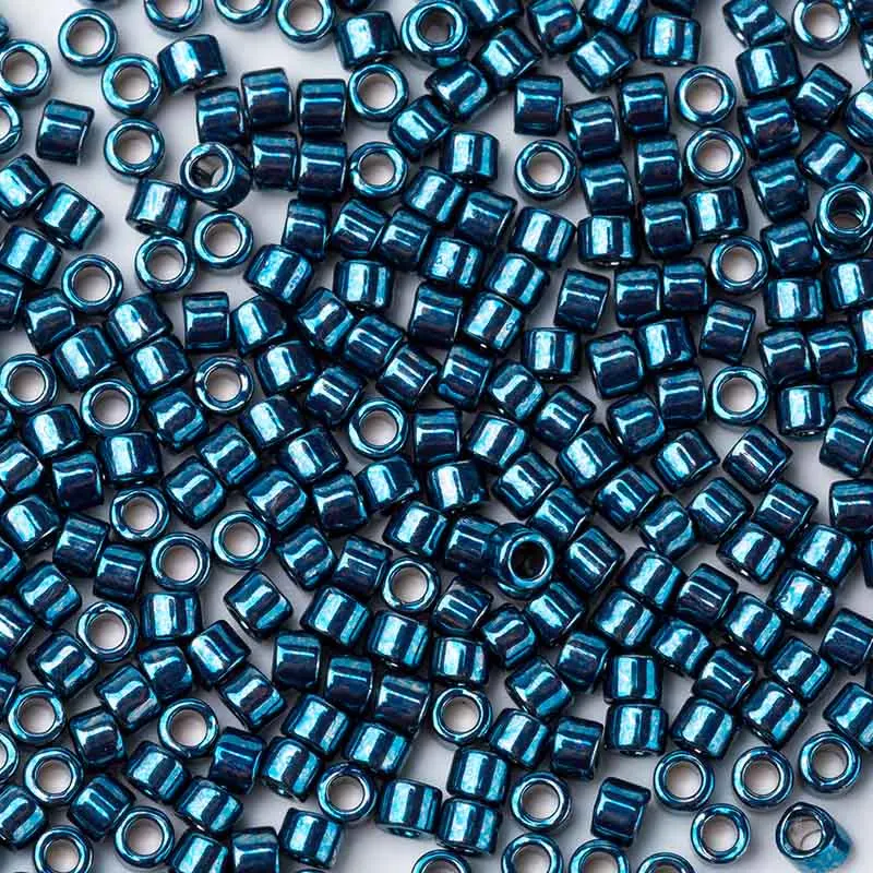 DB1005L (3)Taidian Japan Miyuki Delica Seedbeads For DIY Jeweing Finding Earring Making Metallic Earth Batik Luster 510gramslot 1.6x1.3mm