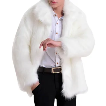 

*Men's Faux Leather Luxury Jacket Parker Faux Fur Fashion men Hair Jacket Overcoat Lady Jacket Luxury Fur Coat Features*