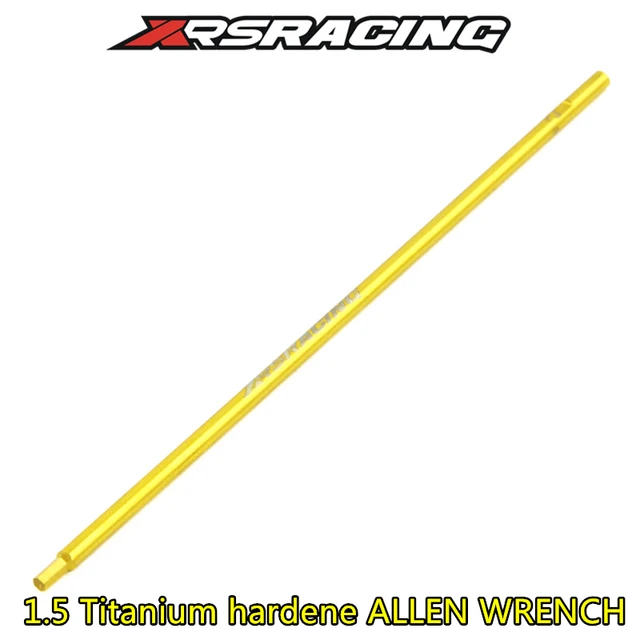 XRSRACING high quality Titanium hardene ALLEN WRENCH 1.5 2.0 2.5 3.0 TIP ONLY 120MM Hexagon Replace screwdriver head rc tool