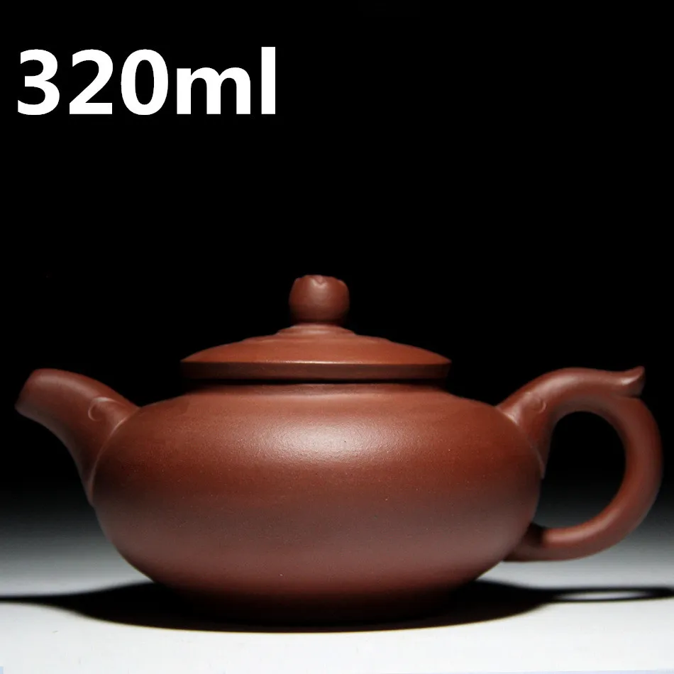 Promotion Real Clay Teapot 320ml Chinese Handmade Tea Pots Porcelain