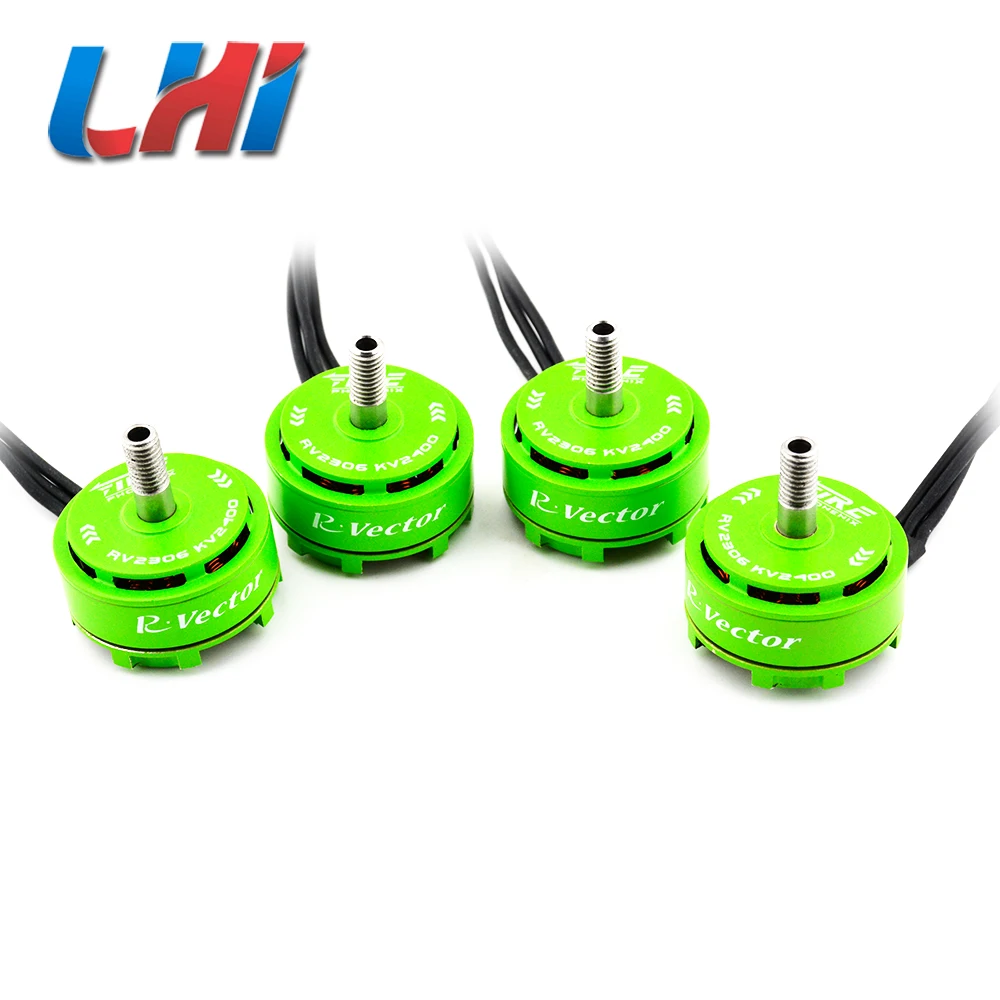 4 шт./лот LHI RV2306 2306 2400KV/2650KV CW CCW бесщеточный двигатель для радиоуправляемого квадрокоптера запасные части гоночный Дрон