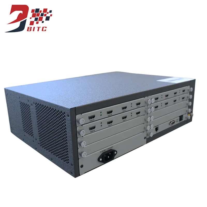 

SZBITC Video Wall Controller 8x8 Multiple Splicing Processor HDM Matrix 8 in 8 out Seamless Switching PIP For LCD,TV,Displayer