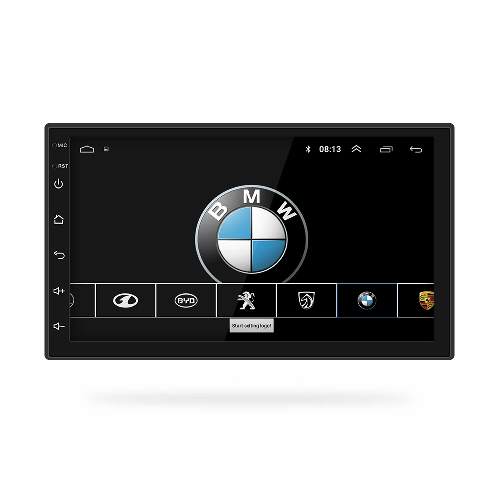 2 Din Car Radio Android 8,0 Universal navegación GPS Bluetooth pantalla táctil Wifi coche estéreo de Audio USB FM coche Multimedia MP5
