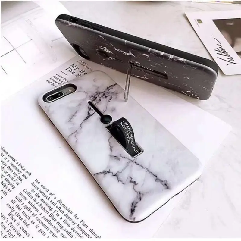 

Multifunctional stealth bracket mobile phone case For iphone Xs Max Xr X Retracting ring shell For iphone 6 6S 7 8 Plus Cover