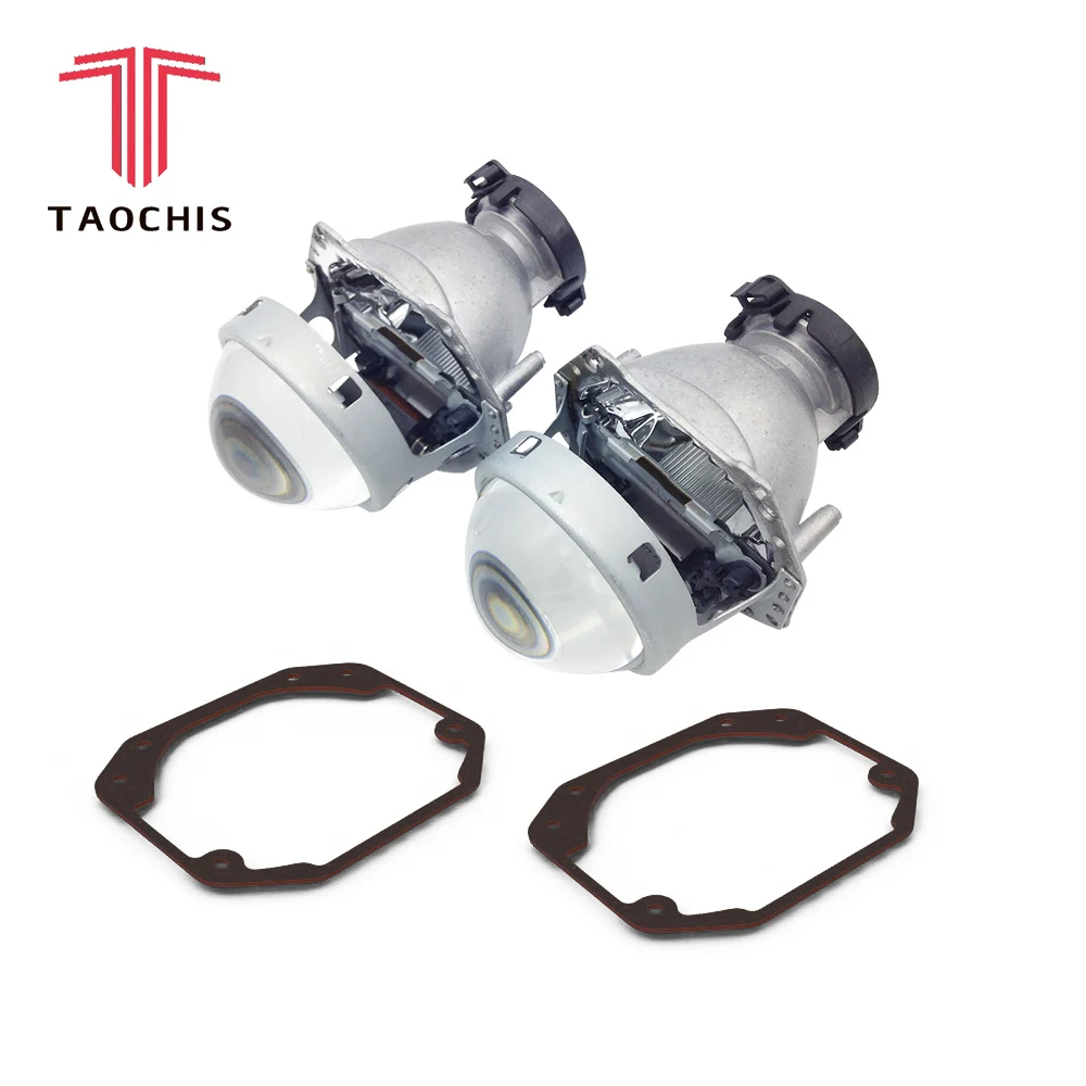 

TAOCHIS Car Styling transition frame adapter Hella 3R G5 Projector lens retrofit Bracket for BMW X5 E53 (1999-2004)