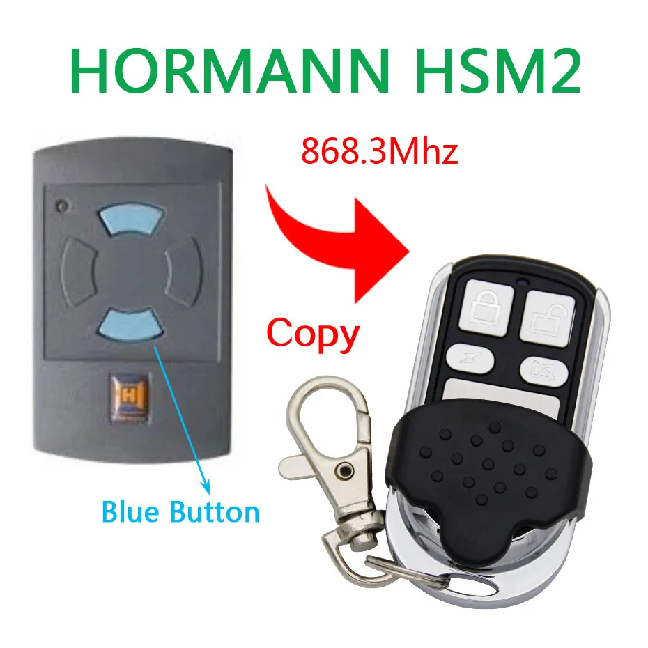 Hormann HSM2 868 пульт дистанционного управления синие кнопки|868 remote control|remote control868 |