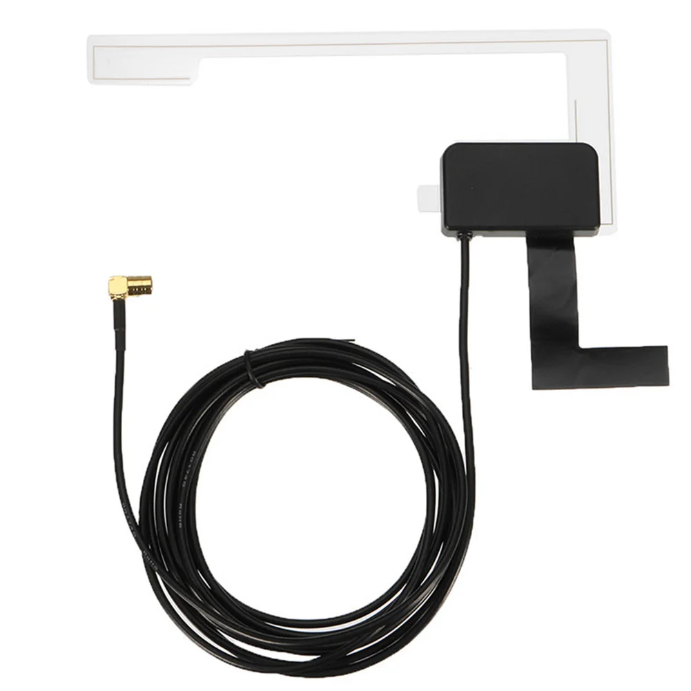 

Universal Built-in RF Amplifier DAB Digital Adhesive Stable With Indicator Easy Install Radio Aerial Car Antenna