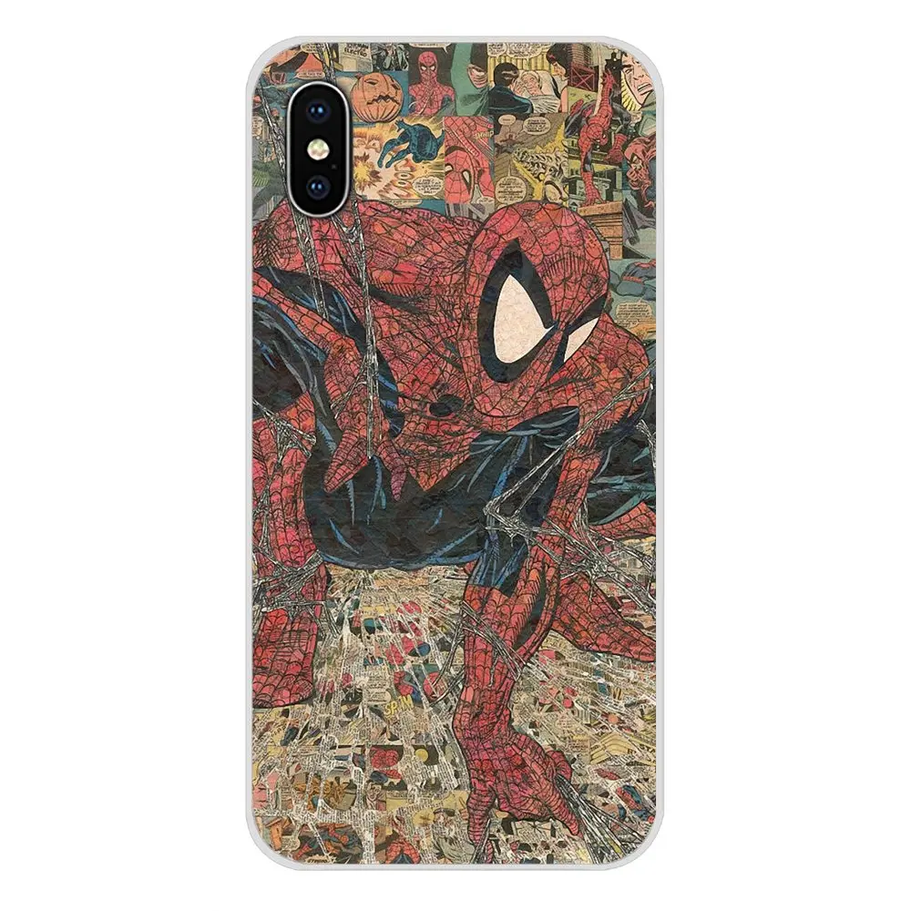 Мстители из комиксов Marvel супергерой коллажи чехол из ТПУ для Apple iPhone X XR XS MAX 4 4S 5 5S 5C SE 6 6S 7 8 Plus ipod touch 5 6 - Цвет: images 5