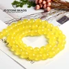 18 colores Calcedonia cuentas Jade pulsera elegir tamaño 4 6 8 10 12mm DIY hecho a mano accesorios de joyería precio de fábrica envío Gratis ► Foto 3/6