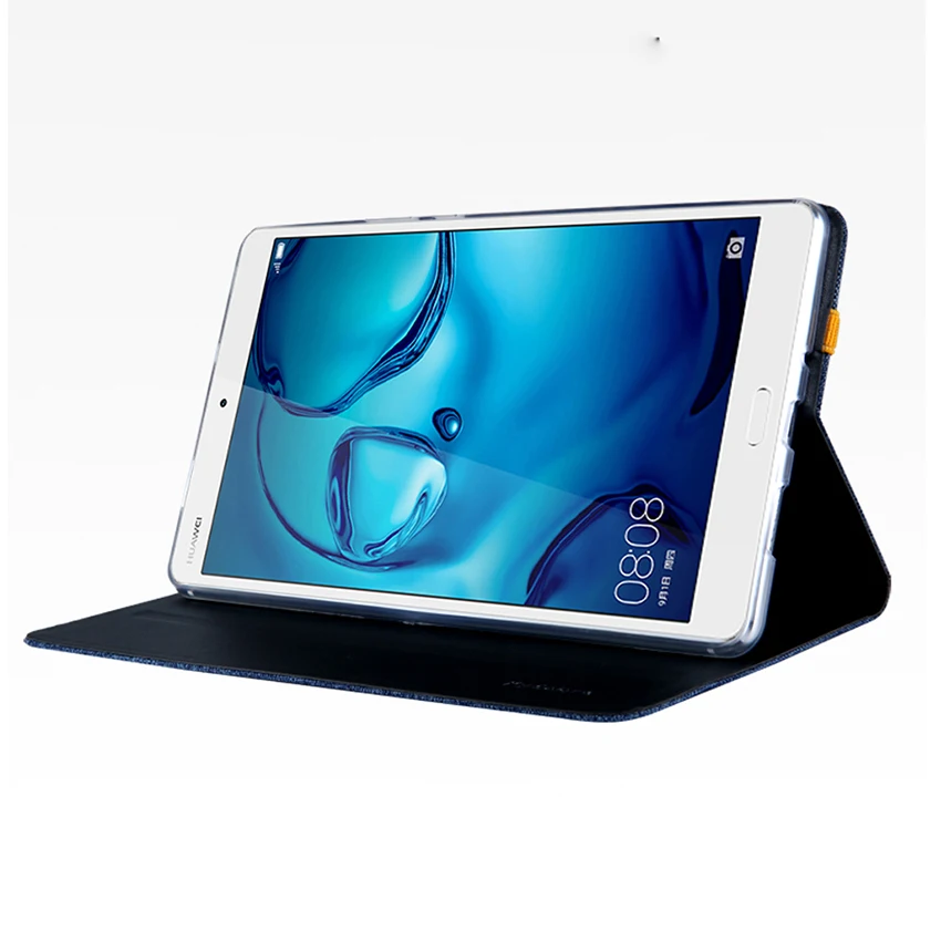 Чехол Mediapad M3 Lite 8 0 из искусственной кожи ударопрочный чехол для Huawei MediaPad