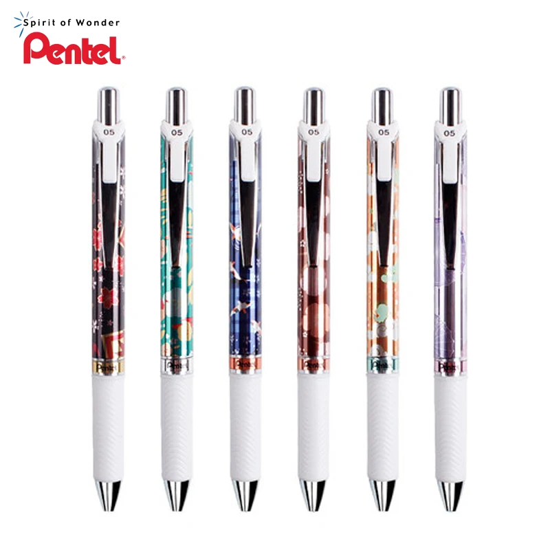 Pentel Япония и Фэн Xiangyun Ограниченная серия BLN75KW гелевая ручка стиль гладкая Черная гелевая ручка 0,5 мм BLN75