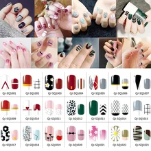 Самоклеющиеся наклейки для ногтей, полностью покрывающие ногти, виниловые наклейки для ногтей, художественные украшения, маникюрные наклейки