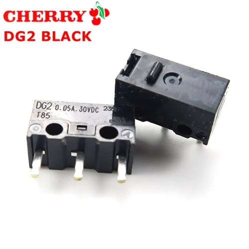 Оригинальный микропереключатель CHERRY mouse DG2 T85 0.05A 30VDC DG4 1A 125VAC 1A30VDC черный или серый