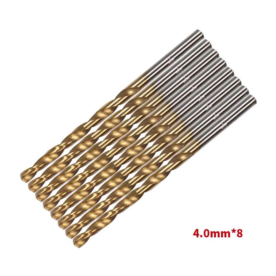 99pcs/Set Titanium Coated HSS High Speed Steel Drill Bit Set Tool 1.5mm - 10mm Twist Drill Bits 99pcs/Set Titanium Coated HSS High Speed Steel Drill Bit Set Tool 1.5mm - 10mm Twist Drill Bits