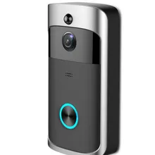 720 P широкий угол долгое время ожидания беспроводной внутренней связи с Wi-Fi дверной звонок видео телефон двери