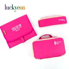 Подвесной дорожный макияж косметичка большой емкости сумка для хранения крючок косметичка многофункциональные дорожные аксессуары с карманом