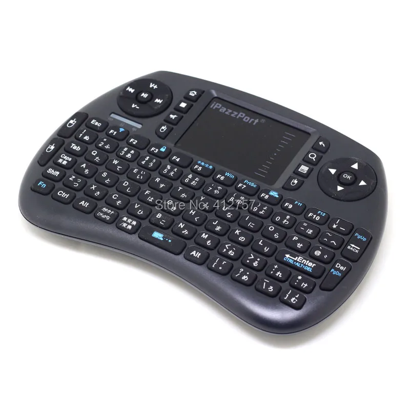 Оригинальная беспроводная клавиатура iPazzPort Mini 2 4G английская/японская + Воздушная