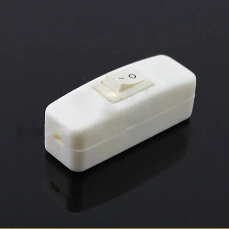 

601Push Button Switch, Power Supply Cable Circuit Midway Lamp Switch, Universal DIY Switch