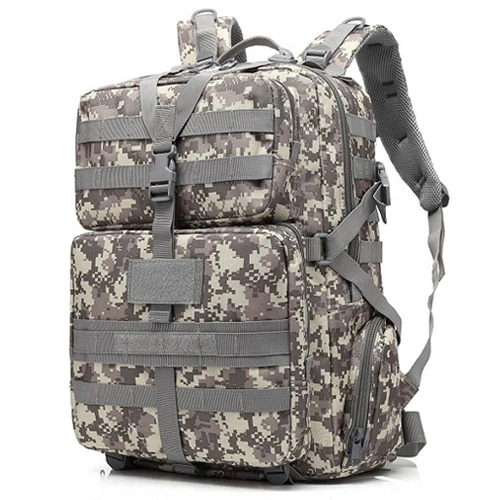 Многофункциональные военные тактические рюкзаки сумка спортивная Молл Камуфляж водостойкий рюкзак для альпинизма туризма рыбалки XA60D - Цвет: ACU