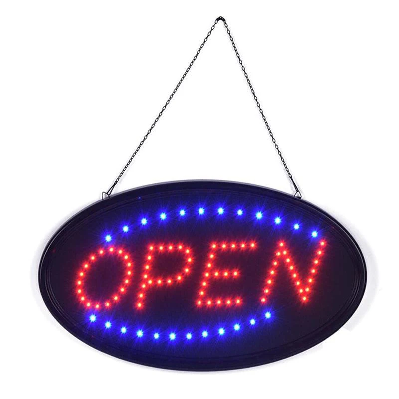 

25 x48cm LED Neon Light Open Sign Advertising Light Board Waterproof Billboard High Bright Flashing Light For KTV Bar Restaurant