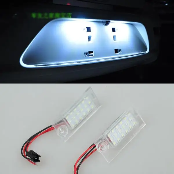 

2x Error Free Canbus LED number License Plate Lights Lighting For Audi A6 C5 Sedan 1997-2005