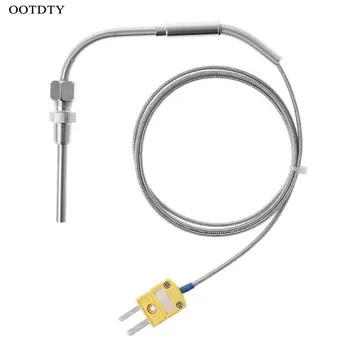 

EGT K Type Thermocouple Temperature Controller Tools 0-1250 C Exhaust Gas Temp Sensor Probe Connector with Exposed Tip