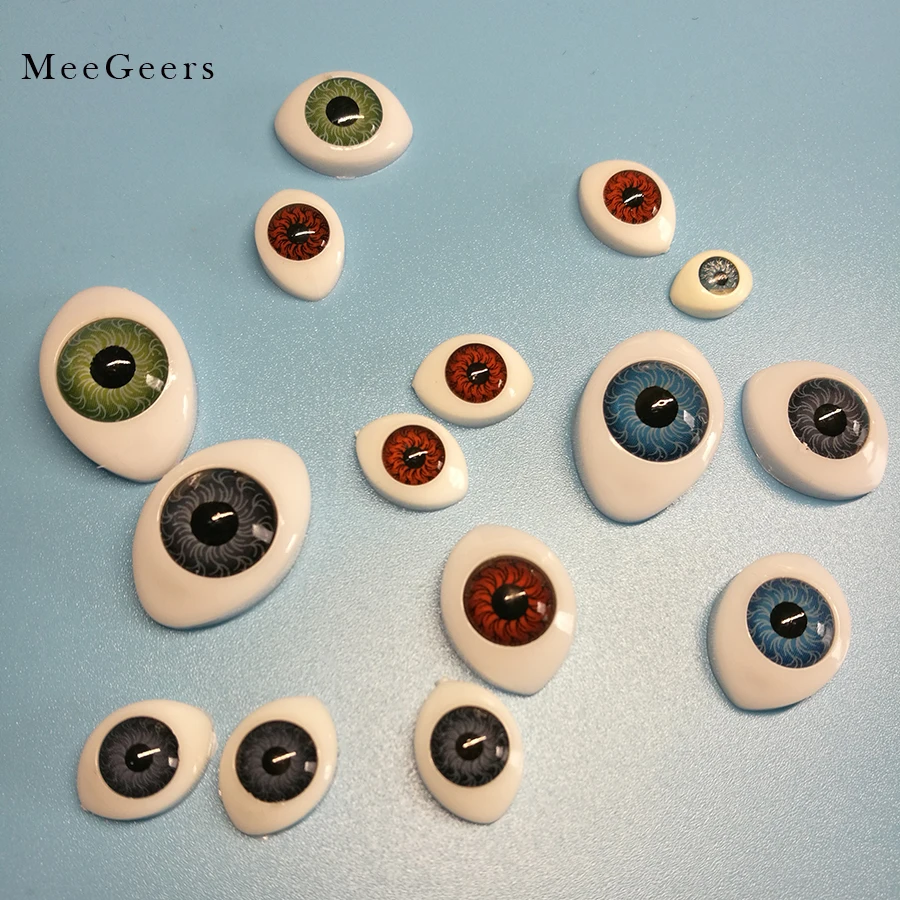 50 Stks/zak Bjd Poppen Ogen Plastic Oogappels Pop Accessoires Bjd