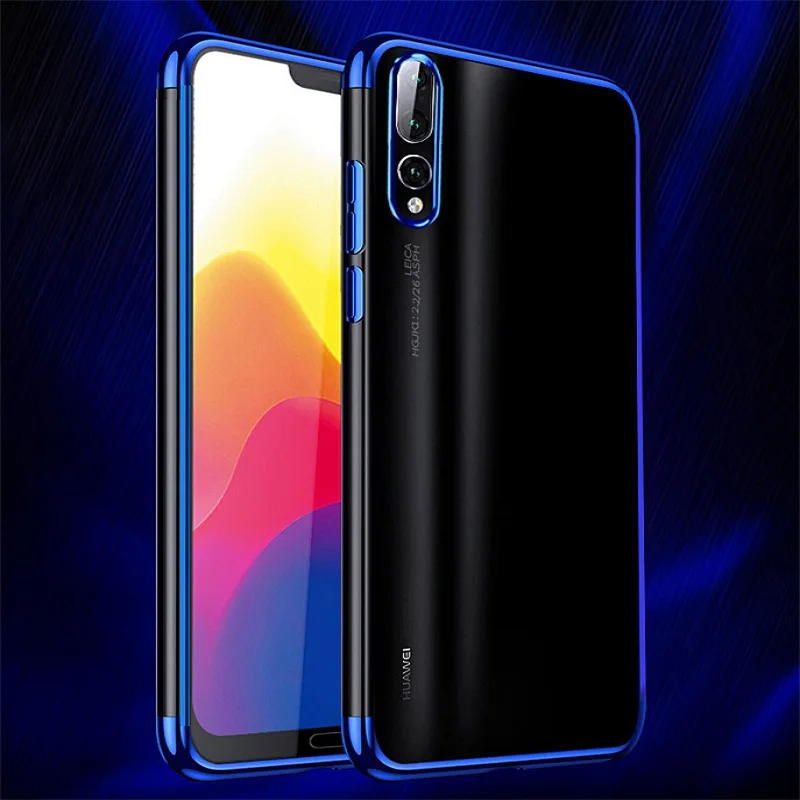 Luxury Slim Case For Huawei P20 P20 Lite P20 Pro P Smart Back Cover Transparent TPU Clear Soft Case For Huawei P9 P10 Lite Capas (3)