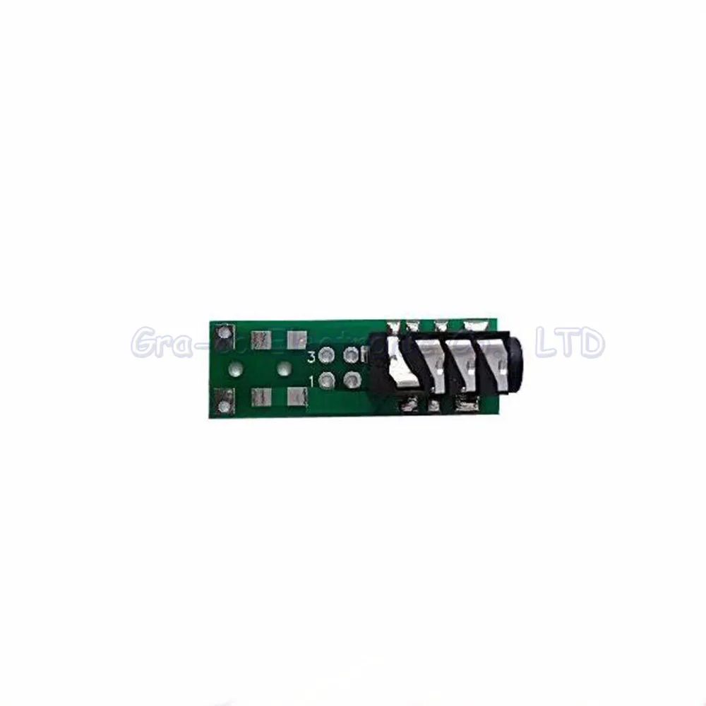 10pcs 3.5mm headphone jack with PCB board test board female connector